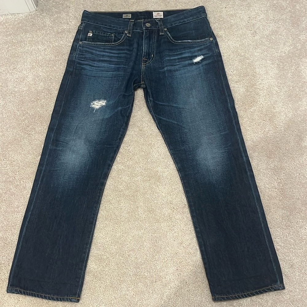 ADRIANO GOLDSCHMIED RIPPED JEANS